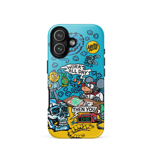 Work All Day iPhone Case
