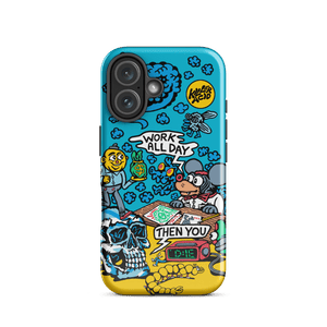 Work All Day iPhone Case