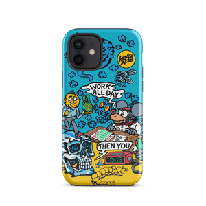 Work All Day iPhone Case
