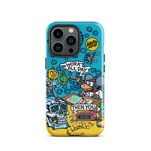 Work All Day iPhone Case