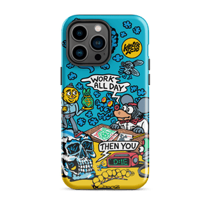 Work All Day iPhone Case