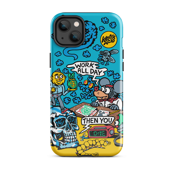 Work All Day iPhone Case - killeracid.com