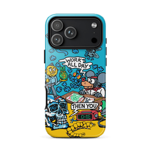 Work All Day iPhone Case