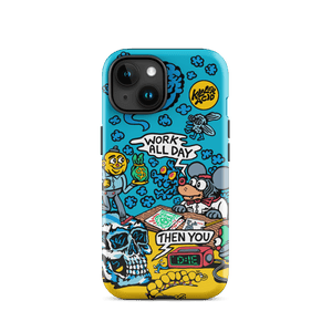 Work All Day iPhone Case