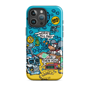 Work All Day iPhone Case