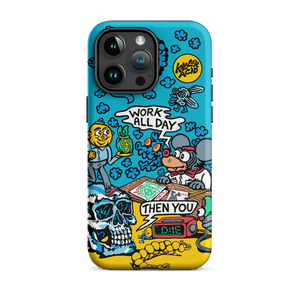 Work All Day iPhone Case - Accessories