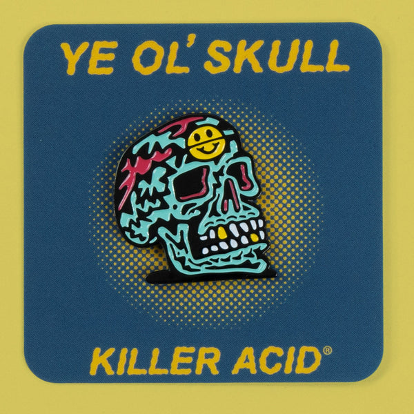 Ye Ol Skull Pin - Pins - killeracid.com