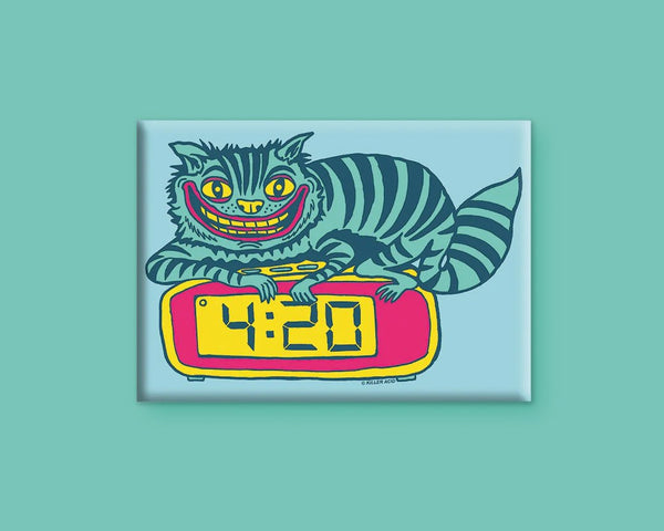 420 Cat Magnet - Magnets - killeracid.com