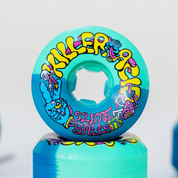 54mm Slime Balls Wheels - Skateboards - killeracid.com