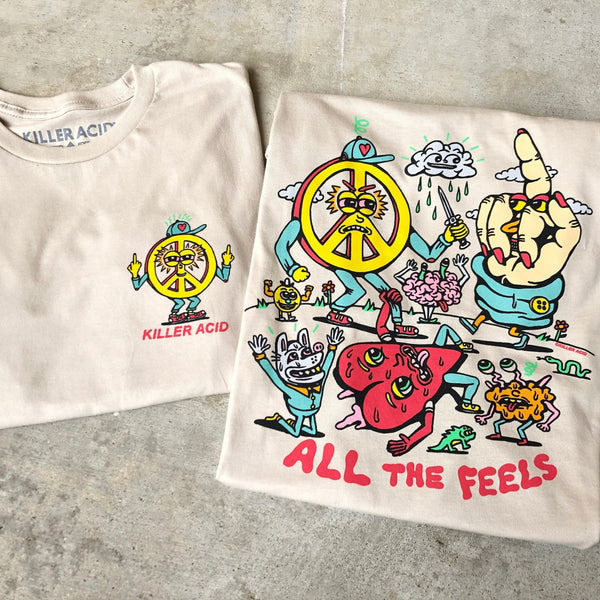 All The Feels T-shirt - T-Shirts - killeracid.com