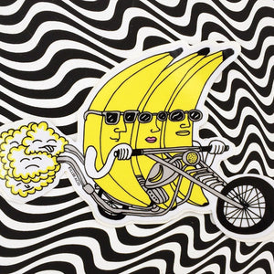 Banana Riders Sticker - Accessories - killeracid.com