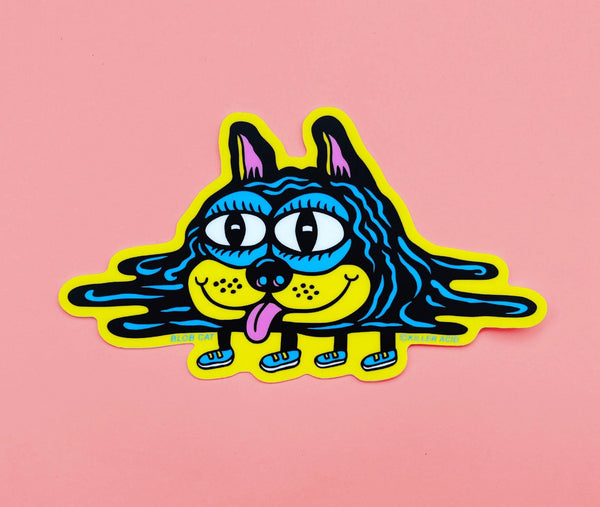 Blob Cat Sticker - Stickers - killeracid.com