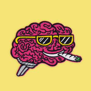 Brain on Drugs Embroidered Patch - Patches