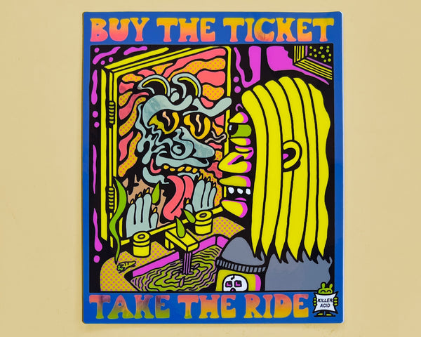 Buy the Ticket Sticker - Stickers - killeracid.com
