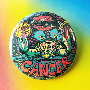 Cancer Button - Buttons - killeracid.com