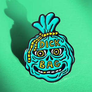 Dick Bag Enamel Pin - Pins - killeracid.com