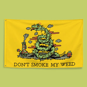 Don't Smoke My Weed Flag - Posters & Prints - killeracid.com
