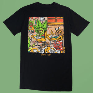 Drug Test Black T-Shirt - T-Shirts - killeracid.com