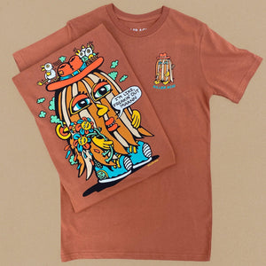 Freakin Out Copper T-Shirt - T-Shirts - killeracid.com