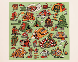 Get Lost Screen Print Poster - Posters & Prints