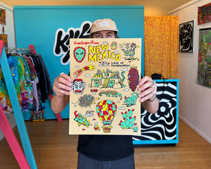 Greetings from New Mexico Poster - Posters & Prints