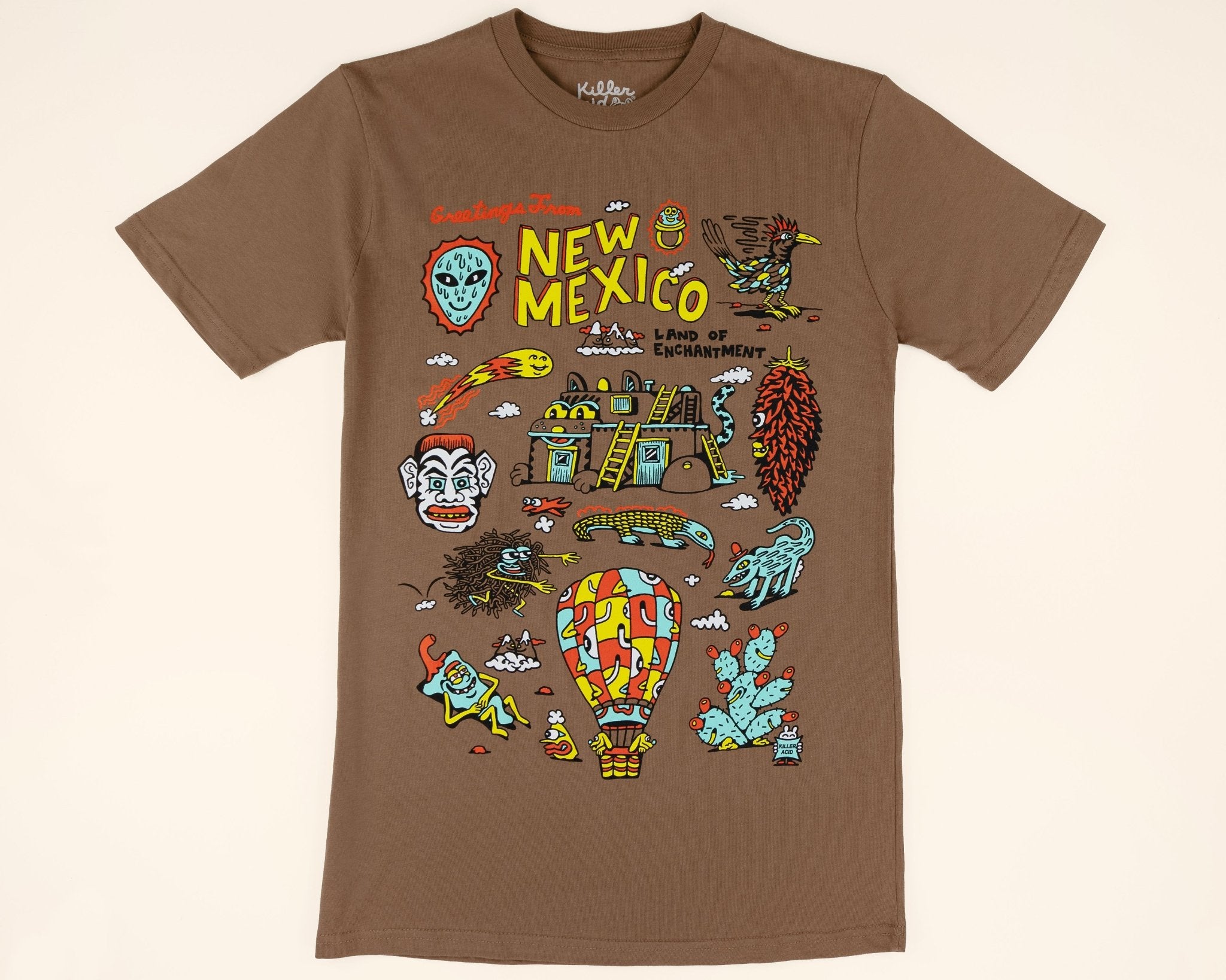 Greetings from New Mexico T-Shirt – Killer Acid