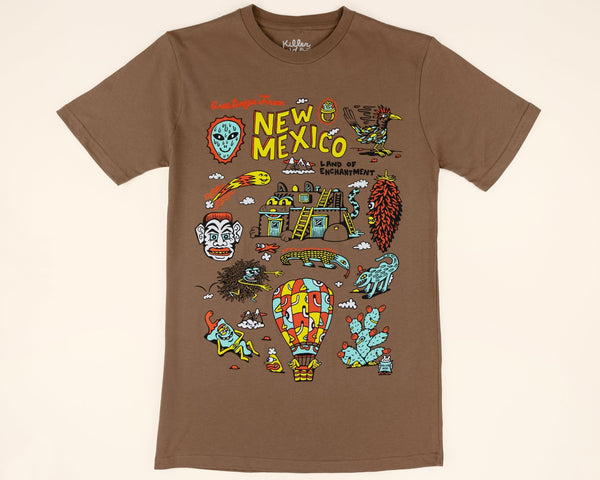 Greetings from New Mexico T-Shirt - T-Shirts - killeracid.com