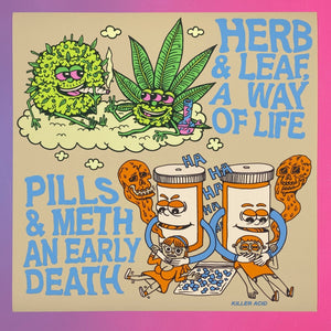 Herb & Leaf Print - Art & Collectibles