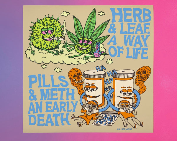 Herb & Leaf Print - Art & Collectibles - killeracid.com