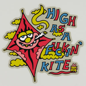 High as A Kite Sticker - Stickers - killeracid.com