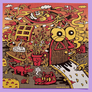 High Desert House Blotter Art Print - Art & Collectibles - killeracid.com