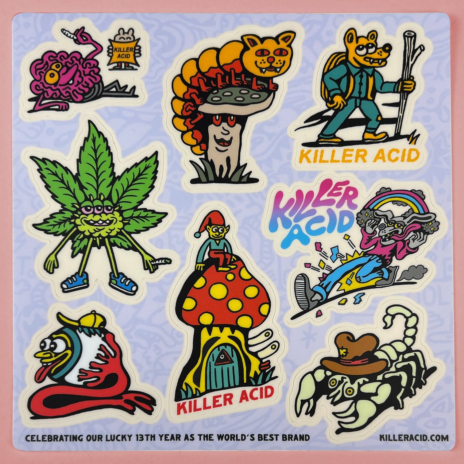 Stickers Killer Acid