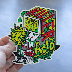 Killer Acid Arcade Sticker - Stickers - killeracid.com