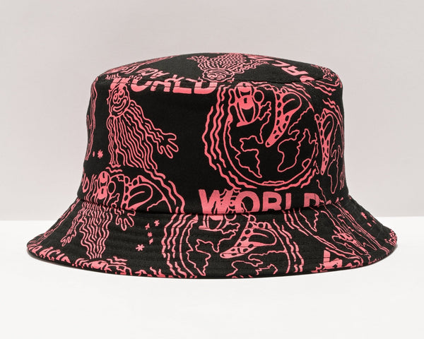 Killer Acid World Wide Bucket Hat - Hats - killeracid.com