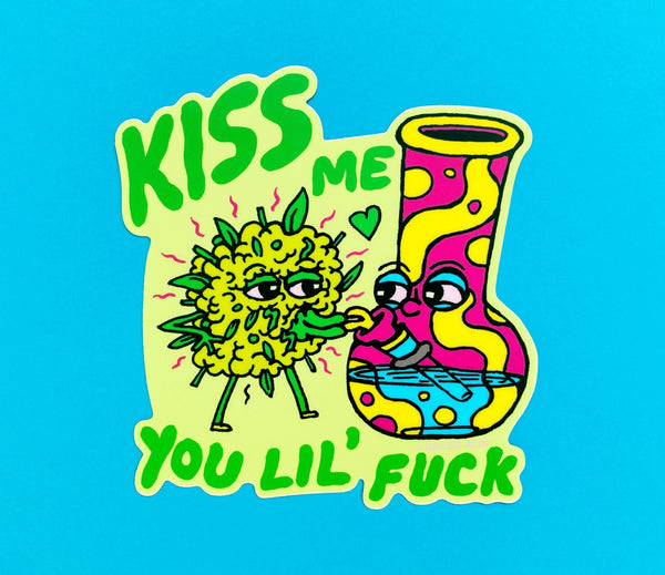 Kiss Me Sticker - Stickers - killeracid.com