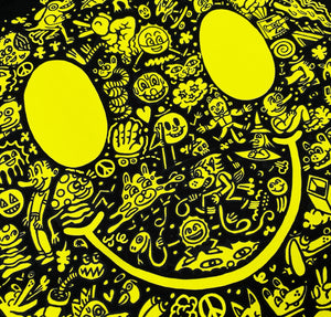 Miles of Smiles Black T-Shirt - T-Shirts - killeracid.com