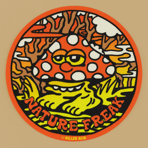 Nature Freak Sticker - Stickers - killeracid.com