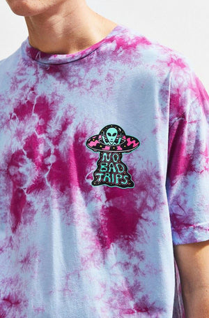 No Bad Trips Crystal Wash T-Shirt - T-Shirts - killeracid.com