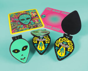 No Bad Trips Enamel Pin - Pins - killeracid.com