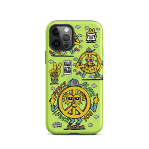 Peace, Love & Fuck You iPhone Case - killeracid.com