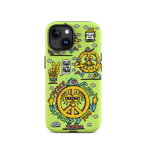 Peace, Love & Fuck You iPhone Case - killeracid.com