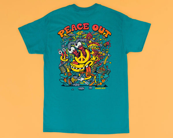Peace Out T-shirt - T-Shirts - killeracid.com