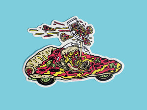 Pizza Car Sticker - Stickers - killeracid.com