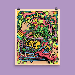 Psychonaut Poster - Posters & Prints - killeracid.com