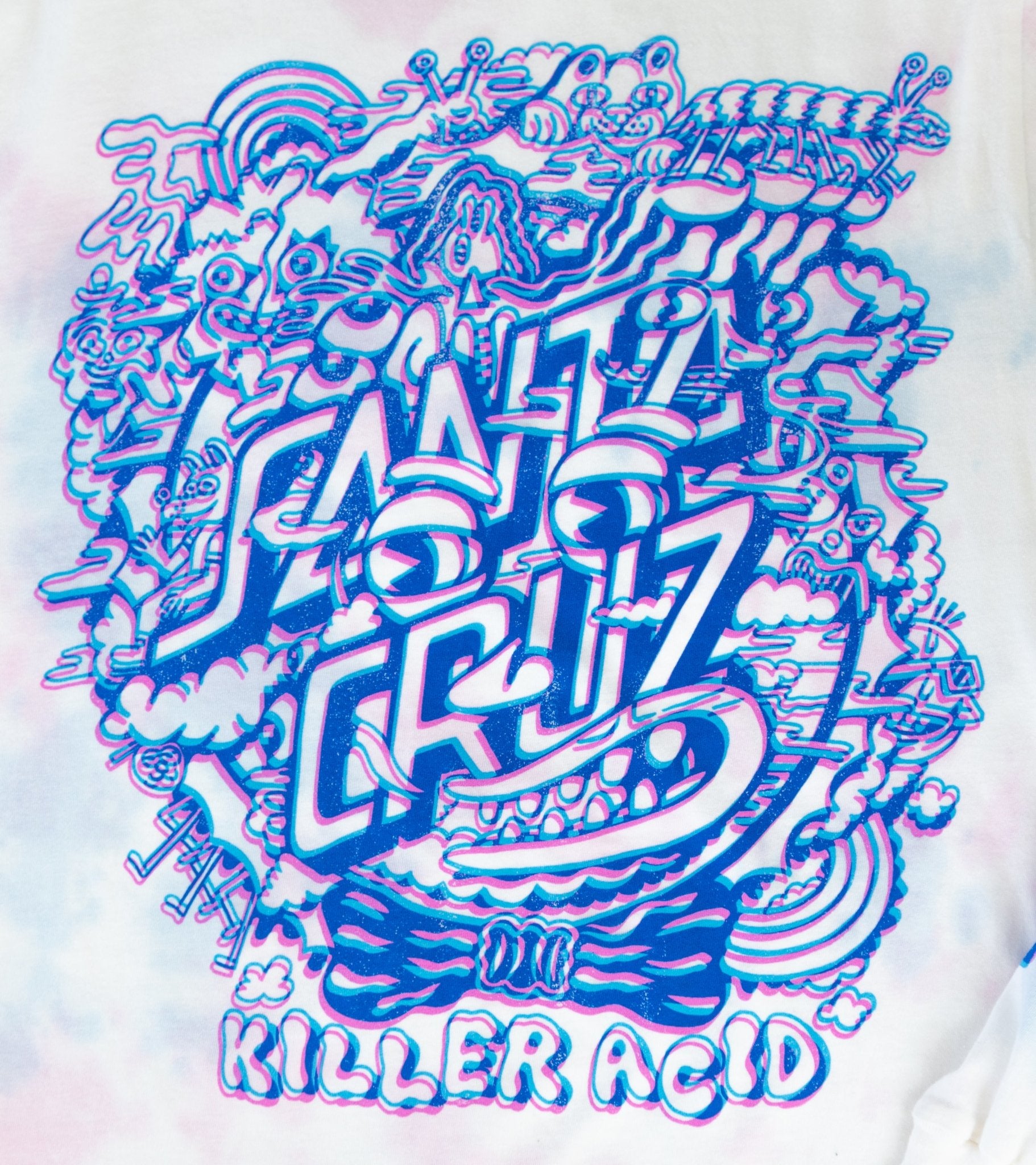 Santa Cruz 3D Dot Logo Long Sleeve Dyed Tee – Killer Acid