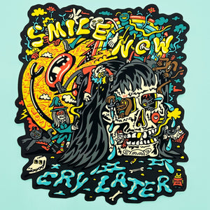 Smile Now, Cry Later Sticker - Stickers - killeracid.com