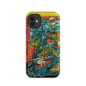 Surfin iPhone Case