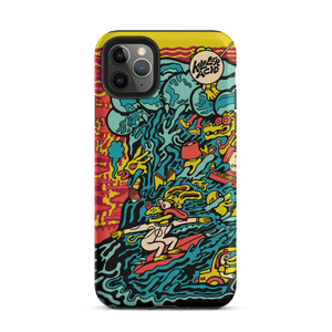 Surfin iPhone Case
