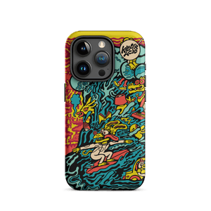 Surfin iPhone Case