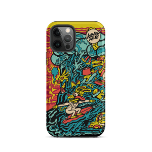 Surfin iPhone Case